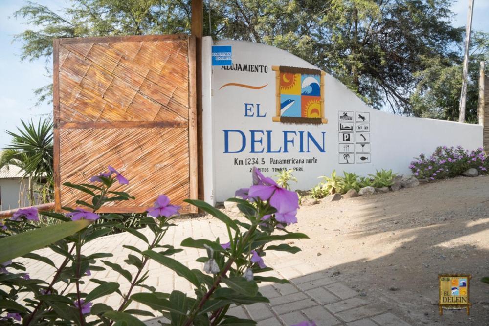 El Delfin Bed & Breakfast Zorritos Exterior photo